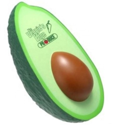 Wholesale Customized Good Quality fruit avocado shape hand therapy stress ball