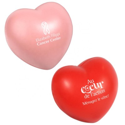 Factory Sale Various Colorful PU Stress Balls Custom Heart Shaped Stress Balls